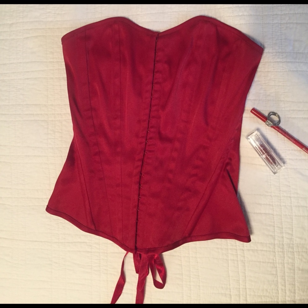 COPY - Red corset top